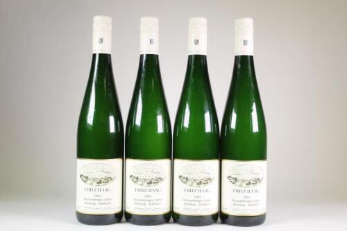 (4) 2005 Fritz Haag Brauneberger Juffer-Sonnenuhr Riesling Kabinett, Mosel Saar Ruwer