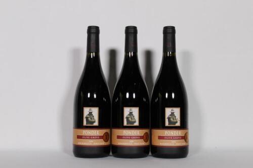 (3) 2004 Ponder Estate Olive Grove Pinot Noir, Marlborough