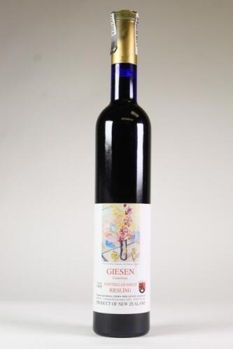 (1) 1995 Giesen Botrytised Late Harvest Riesling 500ml, Canterbury