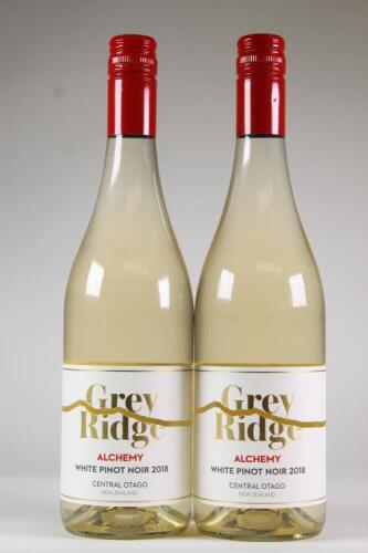 (2) 2018 Grey Ridge Alchemy White Pinot Noir, Central Otago*