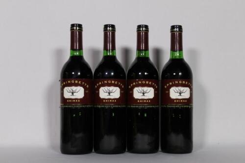 (4) 1997 Springbetts Shiraz, Barossa SA
