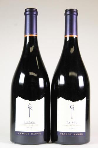 (2) 2015 Craggy Range Le Sol, Gimblett Gravels