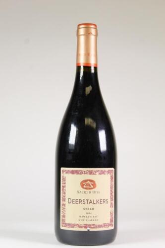 (1) 2014 Sacred Hill Deerstalkers Syrah, Gimblett Gravels