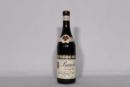 (1) 1978 Giacomo Borgogno Barolo, Piedmont