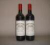 (2) 2000 Wendouree Cabernet Sauvignon, Clare SA