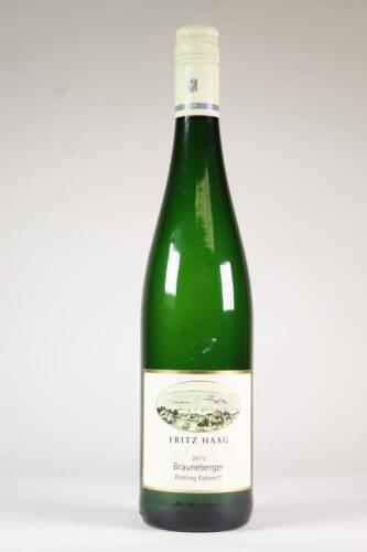 (1) 2013 Fritz Haag Brauneberger Riesling Kabinett, Mosel Saar Ruwer*