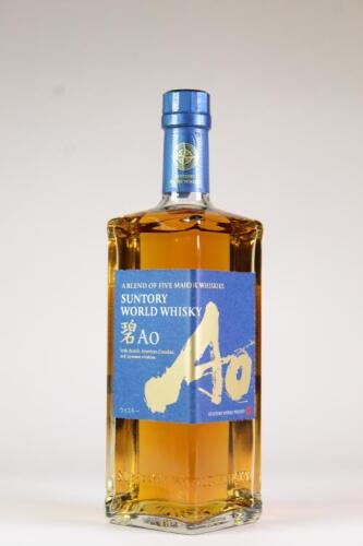 (1) Suntory AO Blended World Whisky, Ireland/Scotland/USA/Canada/Japan 43% abv 700ml