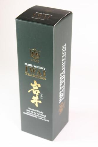 (1) Mars Iwai Tradition Blended Whisky, Japan 40% abv&nbsp; 750ml (GB)