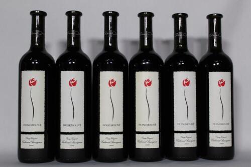 (6) 1996 Rosemount Cabernet Sauvignon, Orange NSW
