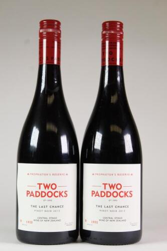 (2) 2013 Two Paddocks The Last Chance Pinot Noir, Earnscleugh
