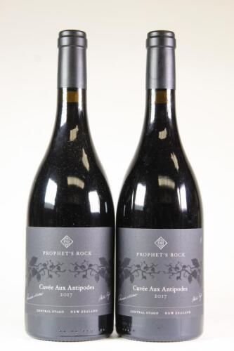 (2) 2017 Prophet's Rock Cuvee aux Antipodes Pinot Noir, Central Otago