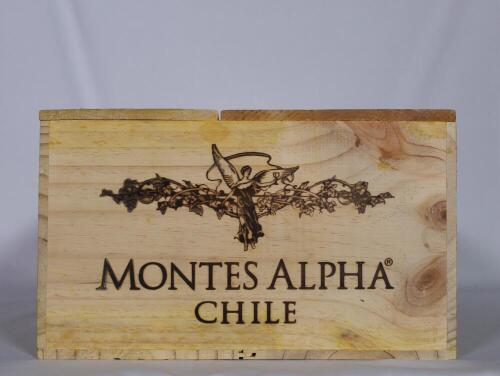 (12) 2007 Montes Alpha Cabernet Sauvignon, Colchagua Valley Chile