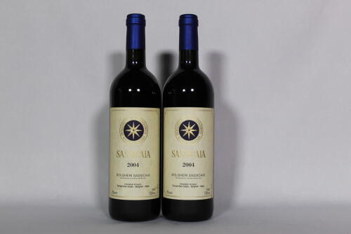 (2) 2004 Tenuta San Guido Sassicaia, Bolgheri