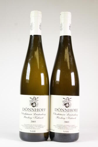 (2) 2005 Donnhoff Oberhauser Leistenberg Riesling Kabinett, Nahe