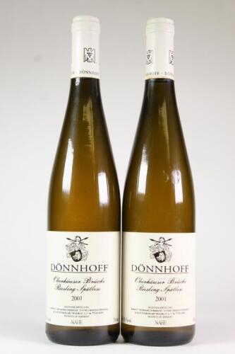 (2) 2001 Donnhoff Oberhauser Brucke Riesling Spatlese, Nahe