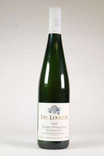 (1) 2002 Dr Loosen Urziger Wurzgarten Riesling Spatlese, Mosel Saar Ruwer