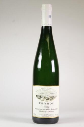 (1) 2005 Fritz Haag Brauneberger Juffer-Sonnenuhr Riesling Spatlese, Mosel Saar Ruwer