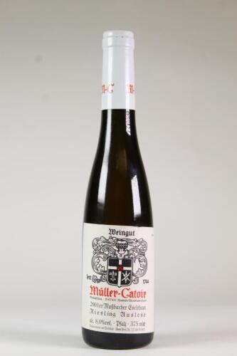 (1) 2001 Muller-Catoir Mussbacher Eselshaut Riesling Auslese 375ml, Pfalz