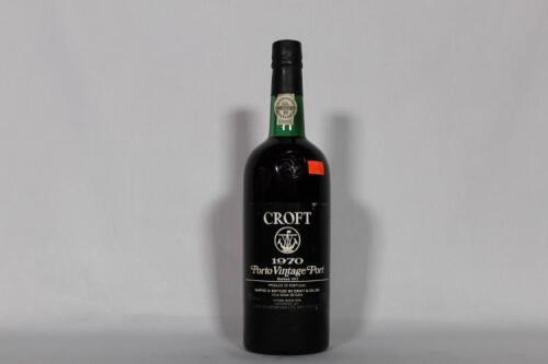 (1) 1970 Croft Vintage Port, Oporto