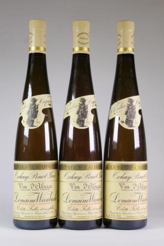 (3) 2002 Domaine Weinbach Cuvee Ste Catherine Tokay Pinot Gris
