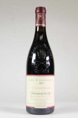 (1) 2003 Lucien et Andre Brunel les Cailloux Cuvee Centenaire Chateauneuf du Pape