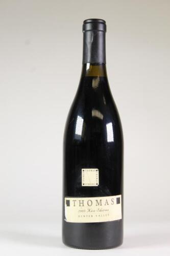 (1) 2005 Thomas Kiss Shiraz, Hunter Valley NSW