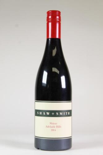 (1) 2014 Shaw and Smith Shiraz, Adelaide Hills SA