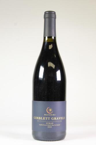 (1) 2010 Matariki Syrah, Gimblett Gravels Hawkes Bay