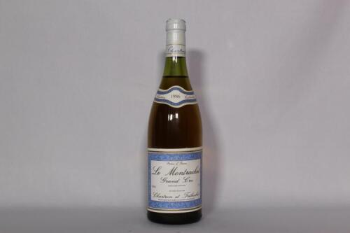 (1) 1986 Chartron & Trebuchet Montrachet Grand Cru, Cote de Beaune