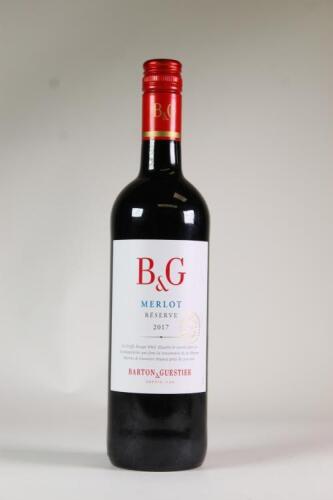 (1) 2017&nbsp;Barton & Guestier B & G Merlot, Pays d'Oc