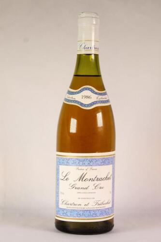 (1) 1986 Chartron & Trebuchet Montrachet Grand Cru, Cote de Beaune