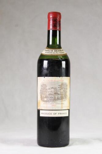 (1) 1959 Chateau Lafite Rothschild 1er Cru Classe, Pauillac