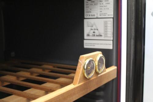 (1) Carrier 230 - 250 Bottle Wine Cabinet