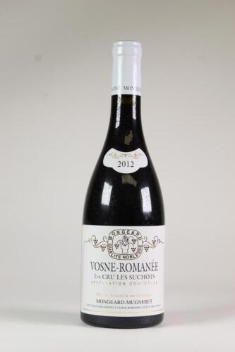 (1) 2012 Mongeard-Mugneret Vosne Romanee Les Suchots 1er Cru, Cote de Nuits