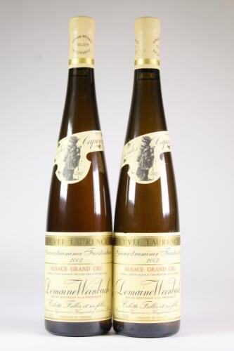 (2) 2002 Domaine Weinbach Cuvee Laurence Furstentum Gewurztraminer