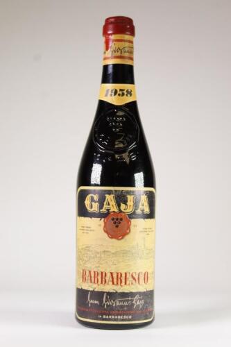 (1) 1958 Gaja Barbaresco, Piedmont