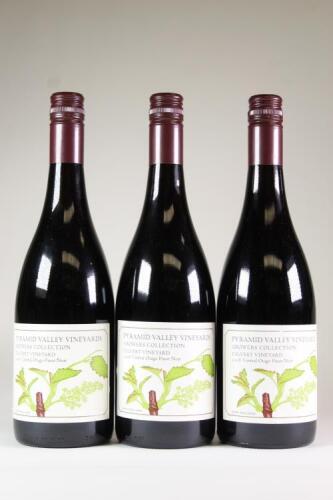 (3) 2008 Calvert Vineyard Pinot Noir, Bannockburn