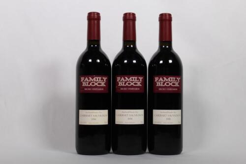 (3) 1996 Erceg Family Block Cabernet Sauvignon, Auckland/Hawkes Bay
