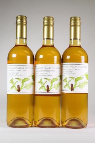 (3) 2008 Hille Vineyard Late Harvest Semillon 750ml, Marlborough