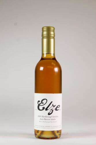 (1) 2009 Elze Late Harvest Amber Semillon 375ml, Marlborough