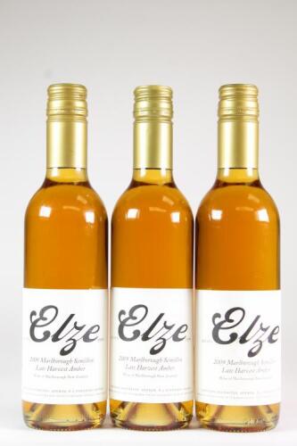 (3) 2009 Elze Late Harvest Amber Semillon 375ml, Marlborough