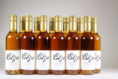 (12) 2009 Elze Late Harvest Amber Semillon 375ml, Marlborough
