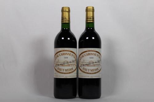 (2) 1994 Chateau Caronnes St Gemme, Haut Medoc