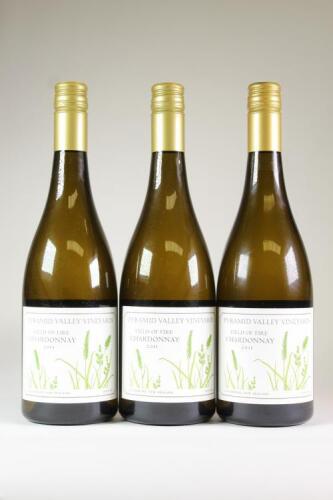 (3) 2011 Field of Fire Chardonnay, Waikari