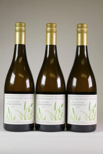 (3) 2012 Field of Fire Chardonnay, Waikari
