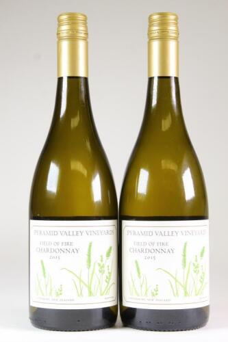 (2) 2015 Field of Fire Chardonnay, WaikarI