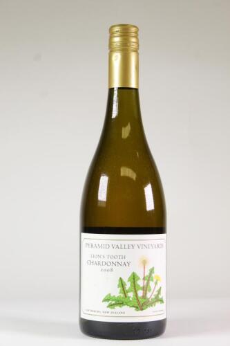 (1) 2008 Lion's Tooth Chardonnay, Waikari