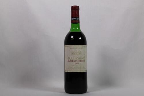 (1) 1983 Te Mata Coleraine, Hawkes Bay