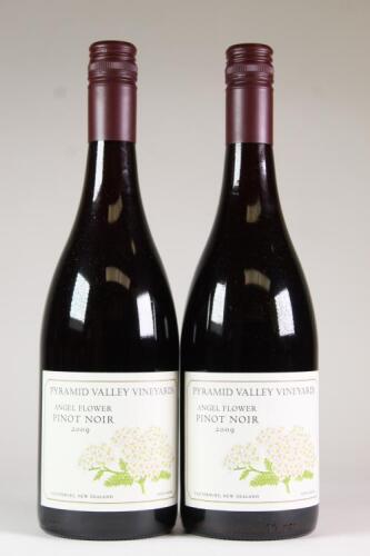 (2) 2009 Angel Flower Pinot Noir, Waikari