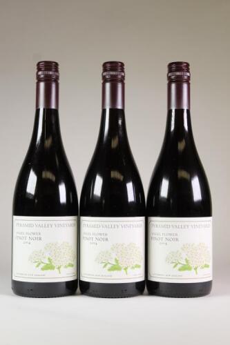 (3) 2014 Angel Flower Pinot Noir, Waikari